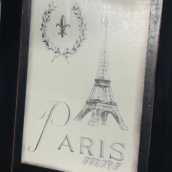 Crystal Door Knob Coat Rack Eiffel Tower Paris Theme Wall Hanging Hooks Jewelry - Picture 2 of 12